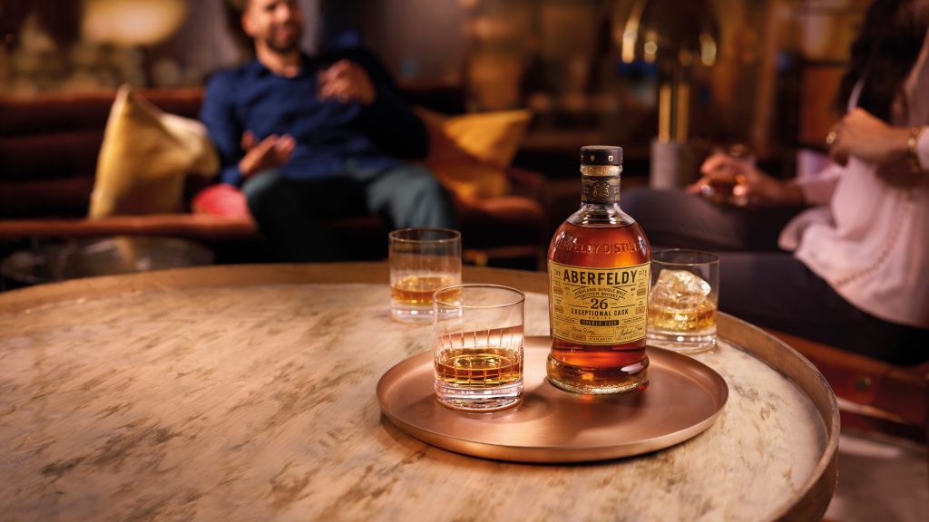 Bacardi GTR and Avolta launch Aberfeldy 26 Year Old at Heathrow