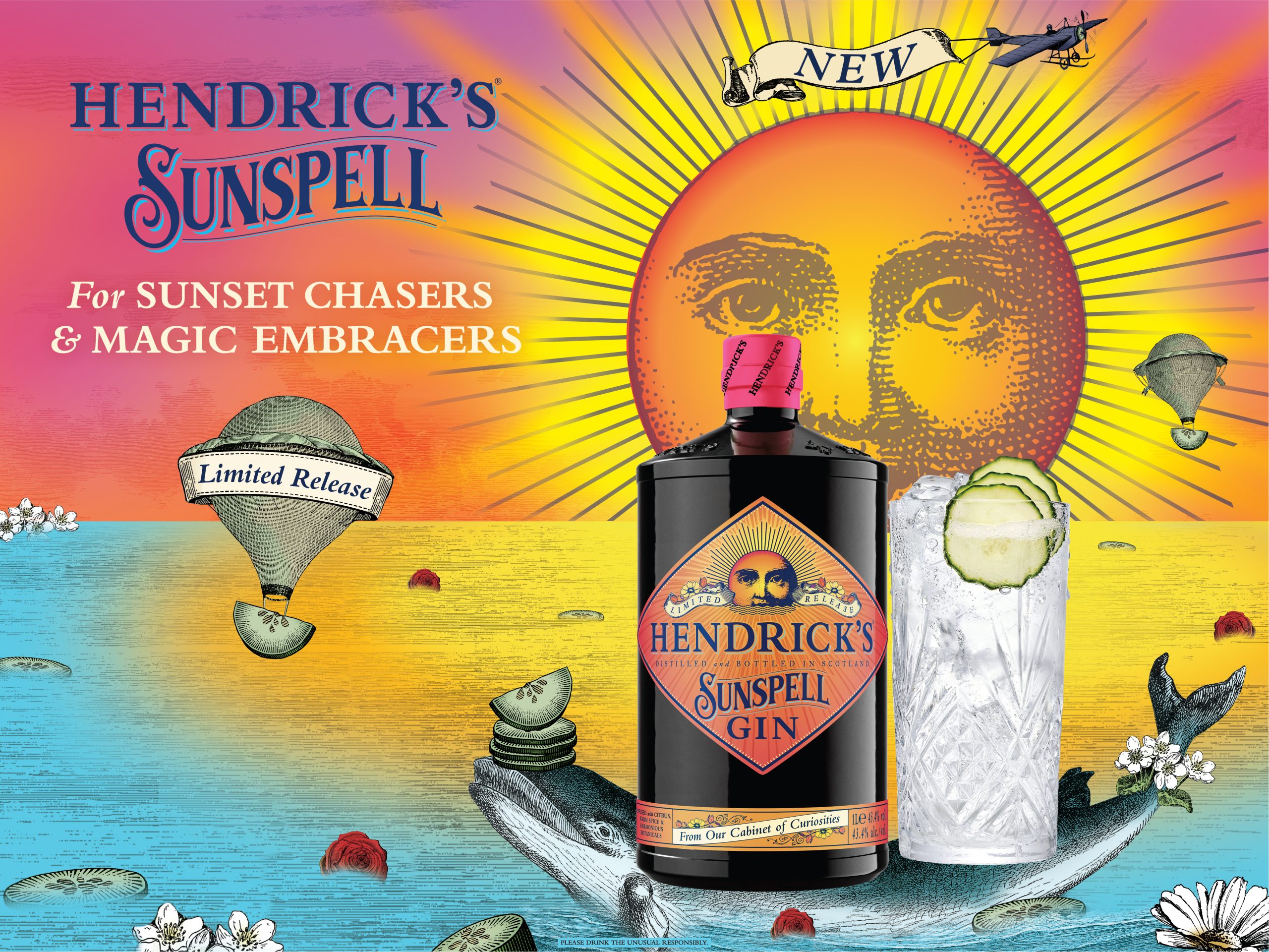 Hendrick's Sunspell launches at 2024 TFWA World Exhibition