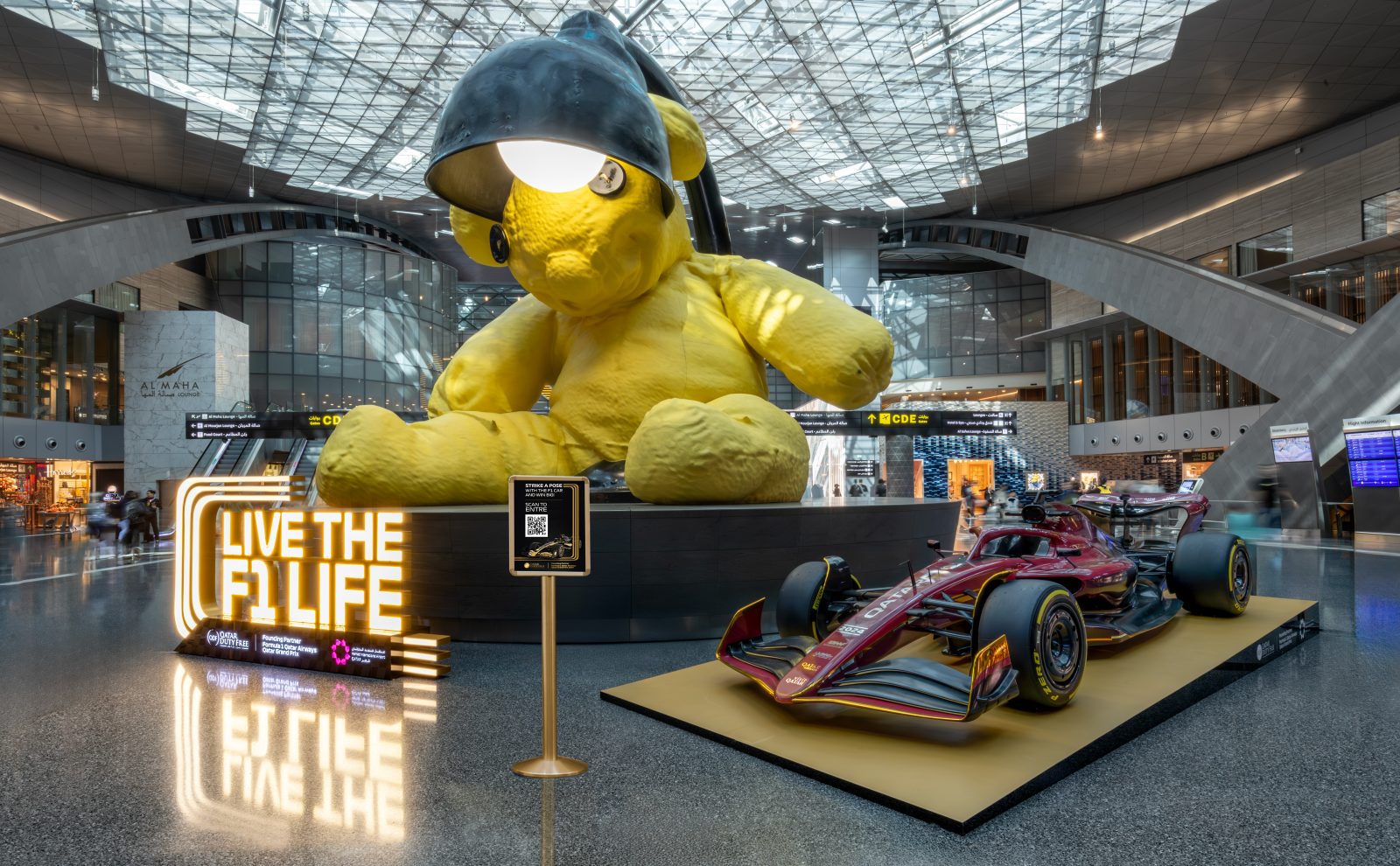 Qatar Duty Free brings the thrill of Formula 1 to life at Doha hub