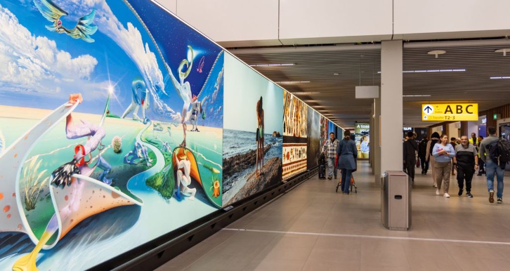 New Dutch Horizons: Schiphol launches art exhibition in Lounge 1
