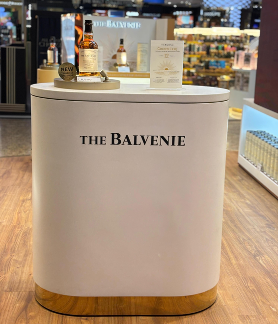 Ospree Duty Free debuts The Balvenie 12 Year Old Golden Cask