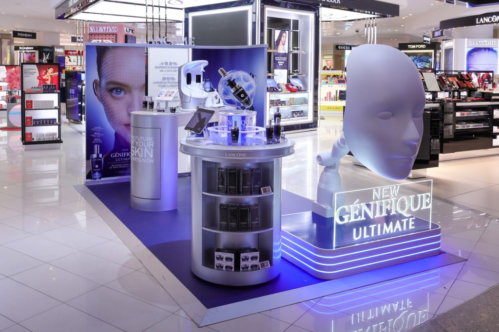 L'Oréal features Lancôme Génifique pop-up at LAX