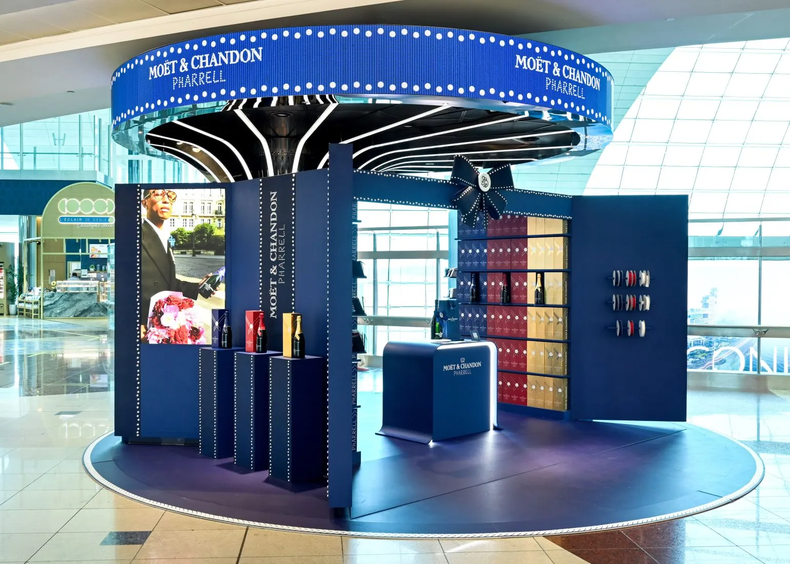 Moët & Chandon x Pharrell Williams pop-up unveiled at Dubai Duty Free
