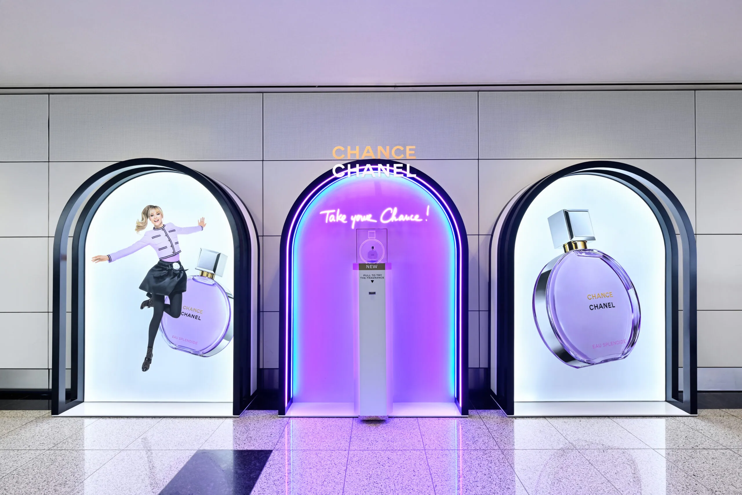 Chanel unveils Chance Eau Splendide activation at DXB