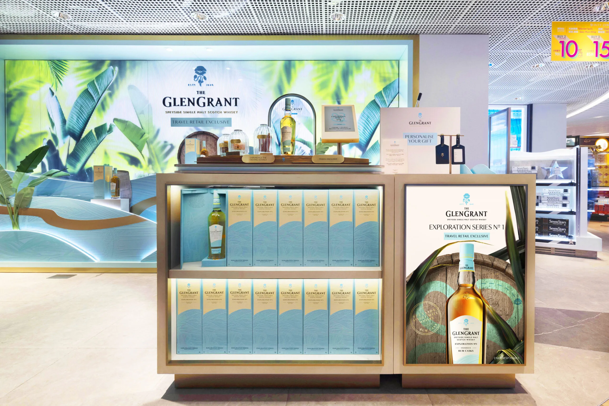 Campari Group GTR celebrates The Glen Grant Exploration No.1 launch