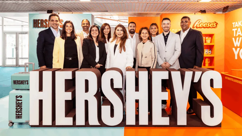 The Hershey Company unveils new global travel retail branding