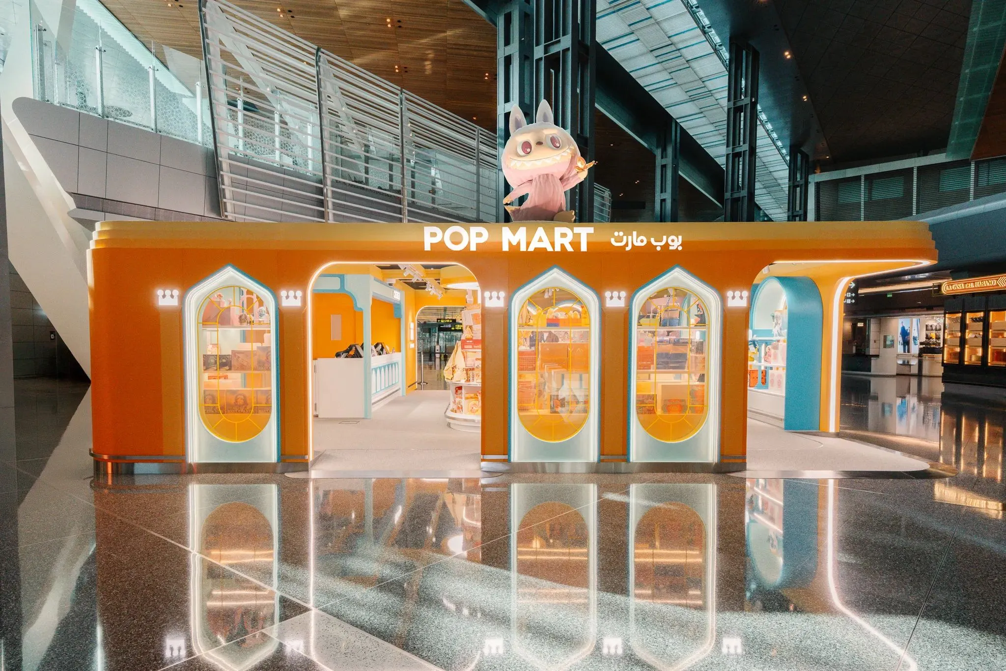 Qatar Duty Free celebrates Pop Mart opening with travel-inspired