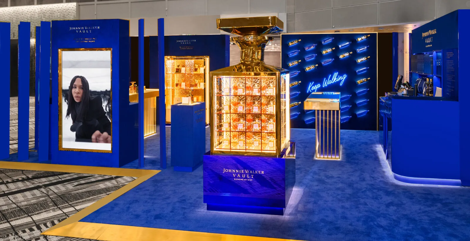Johnnie Walker Vault pop-up launches with Changi Airport Group and