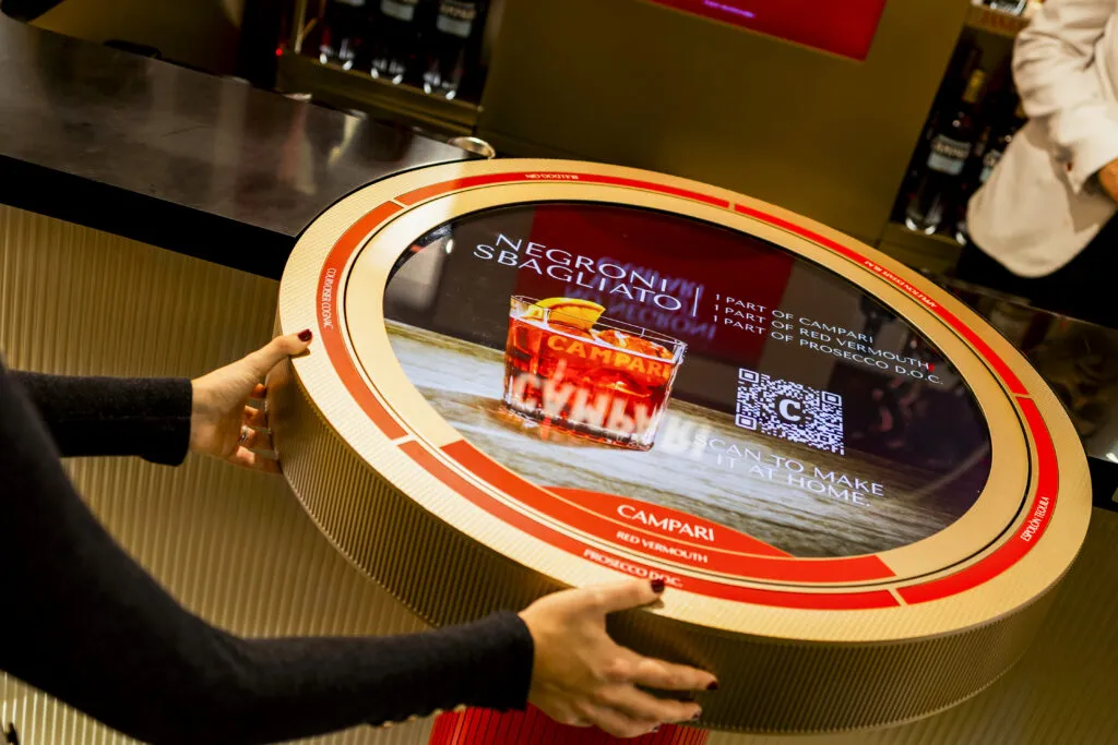 Red passion' takes flight: Milano House of Campari opens at Malpensa