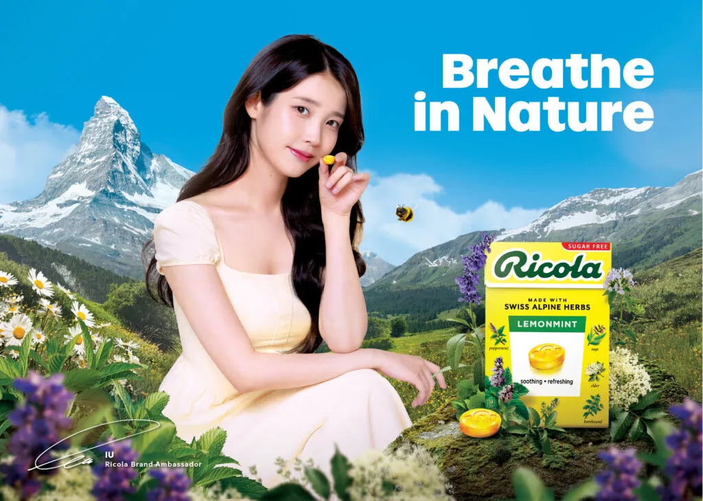 Ricola announces K-Pop star IU as new brand ambassador in Asia