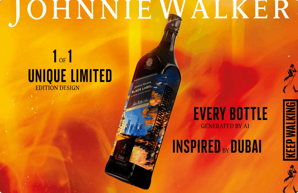 Johnnie Walker ‘1 of 1 design’ launches with Dubai Duty Free