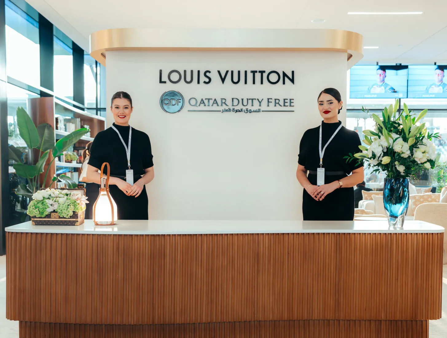 Louis Vuitton Lounge by Qatar Duty Free unveiled at F1 Qatar Airways ...