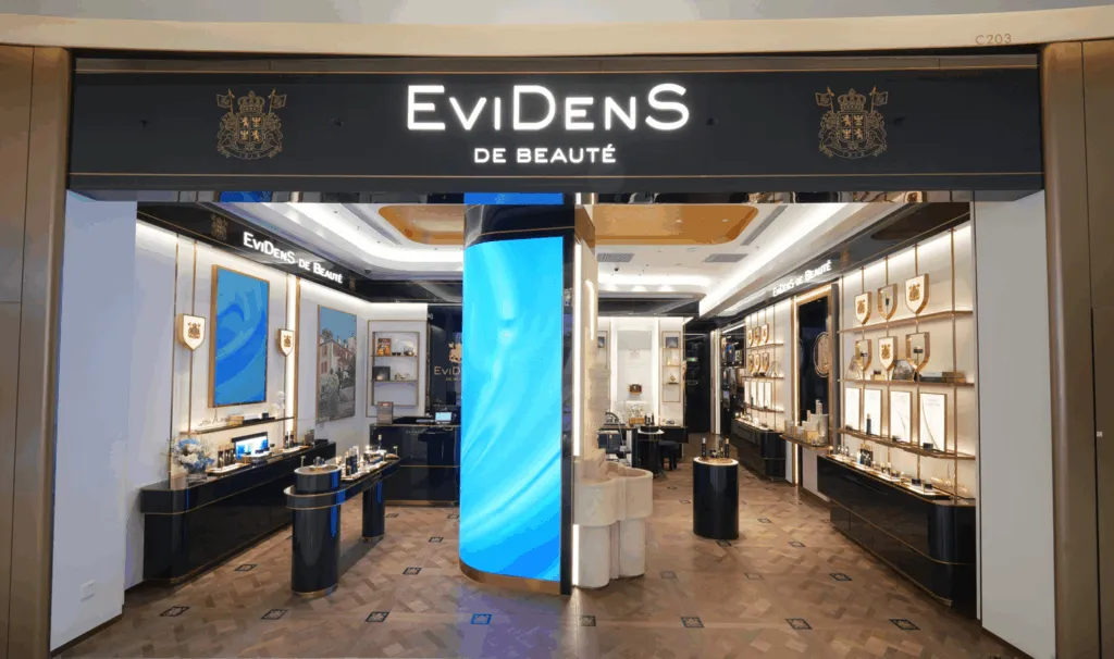 EviDens de Beauté opens its largest travel retail boutique in Sanya with CDFG