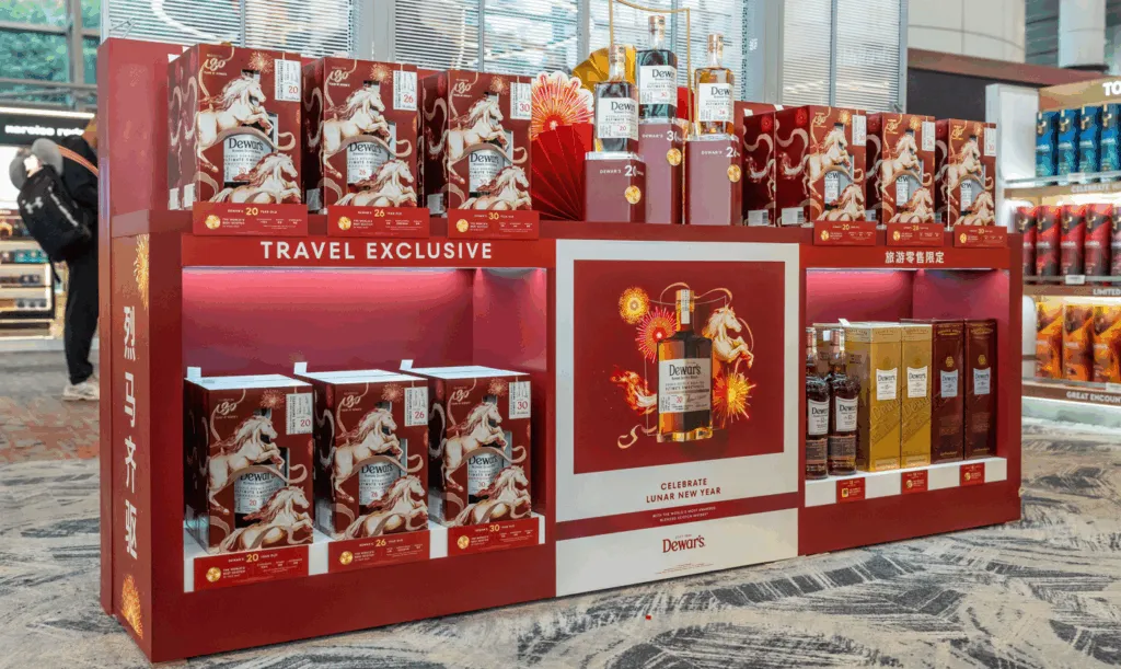 Bacardi Travel Retail launches multi-market Lunar New Year activation for Dewar’s