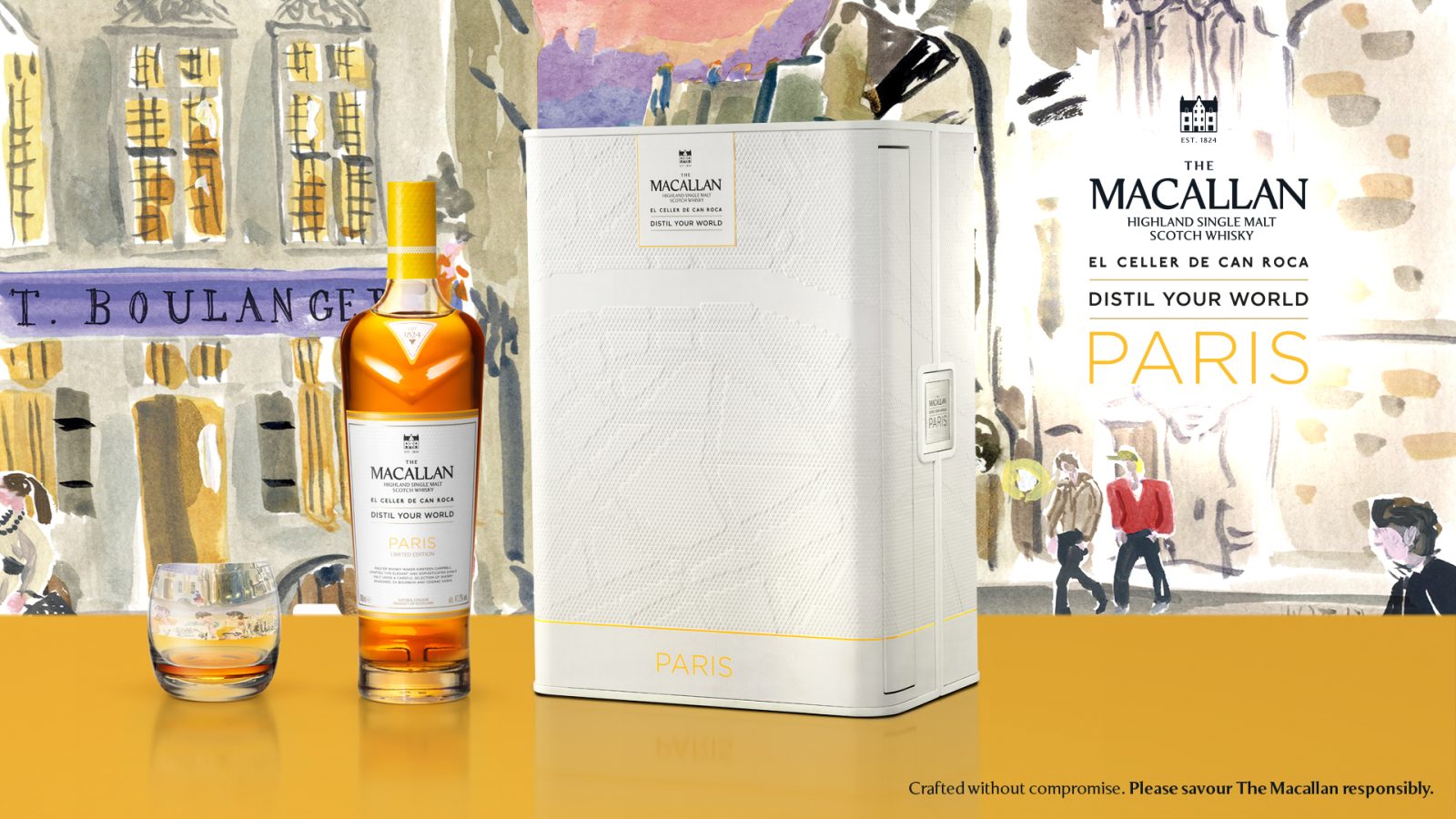 ブランデー maccallan The Macallan unveils Distil Your World Paris