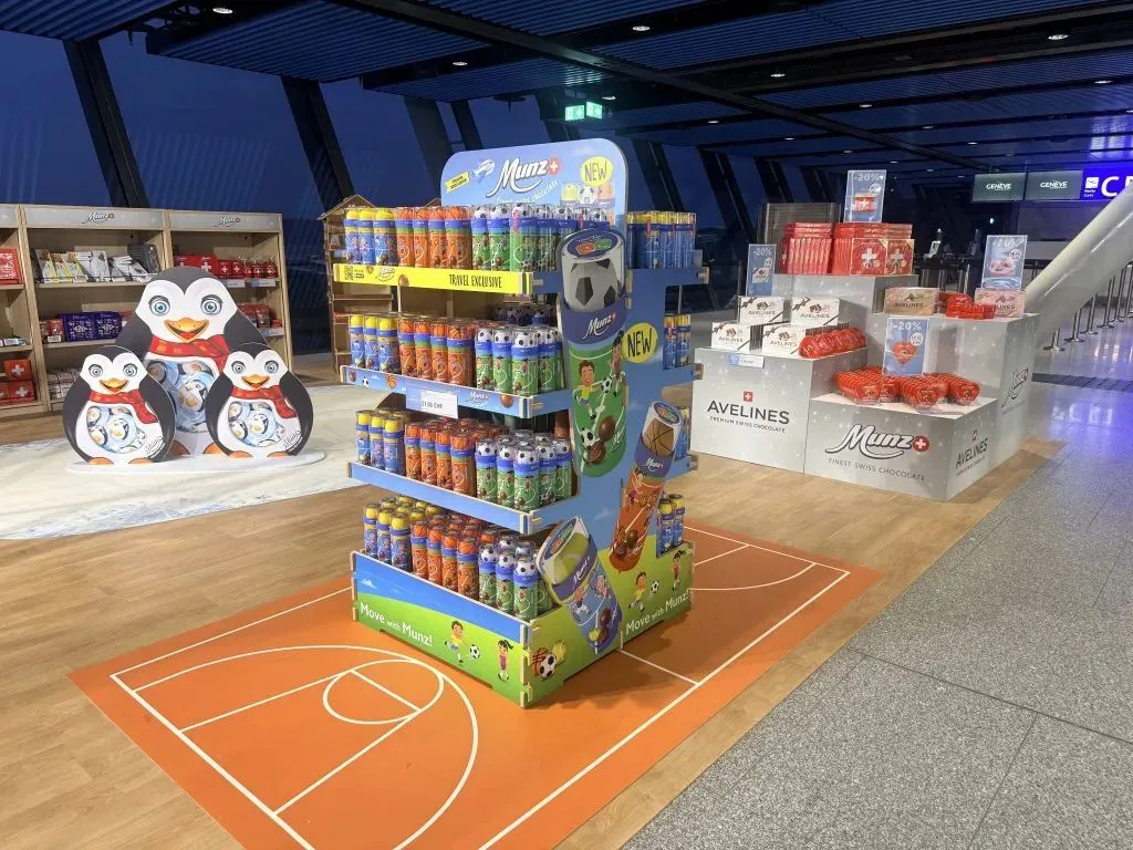 Munz unveils first airport playground at Geneva Airport