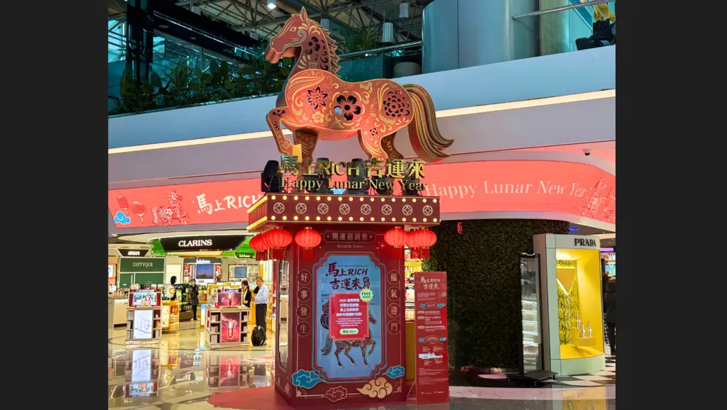 Everrich Duty Free brings Lunar New Year activations to Taiwan airports
