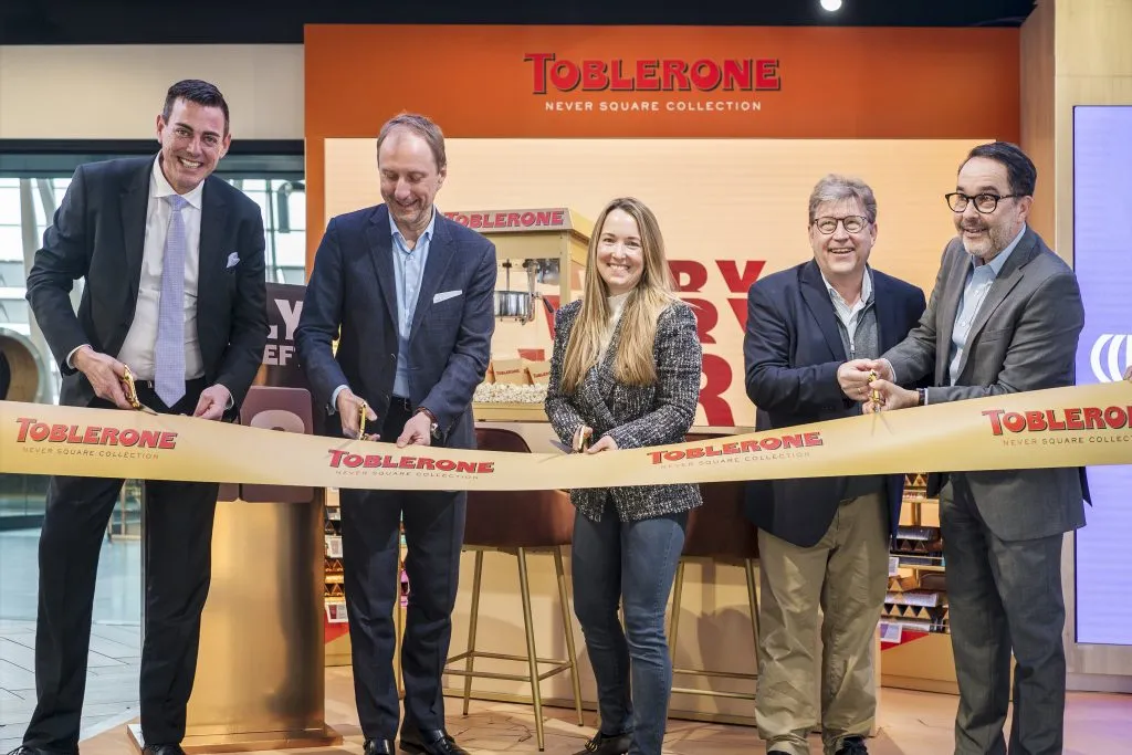 Mondelēz WTR and Avolta debut Toblerone Crunchy Popcorn at Zurich Airport