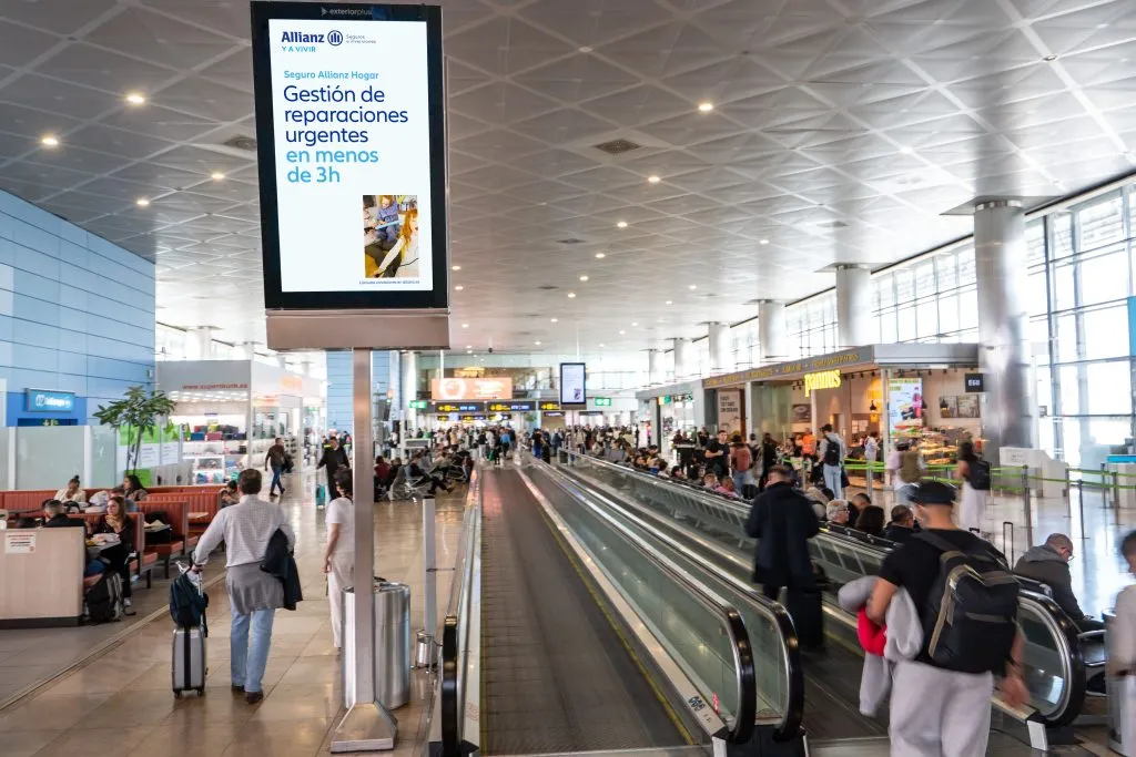 Exterior Plus debuts Spain’s first programmatic DOOH ad campaign at Spanish hubs
