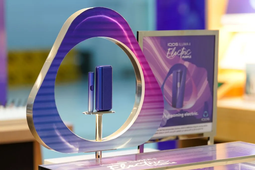 elfbar nachfüll pod läuft aus PMI GTR introduces Electric Purple IQOS ILUMA i to travel retail