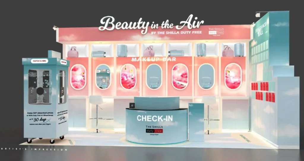 Beauty in the air: Shilla takes beauty beyond the airport at Artbox Singapore