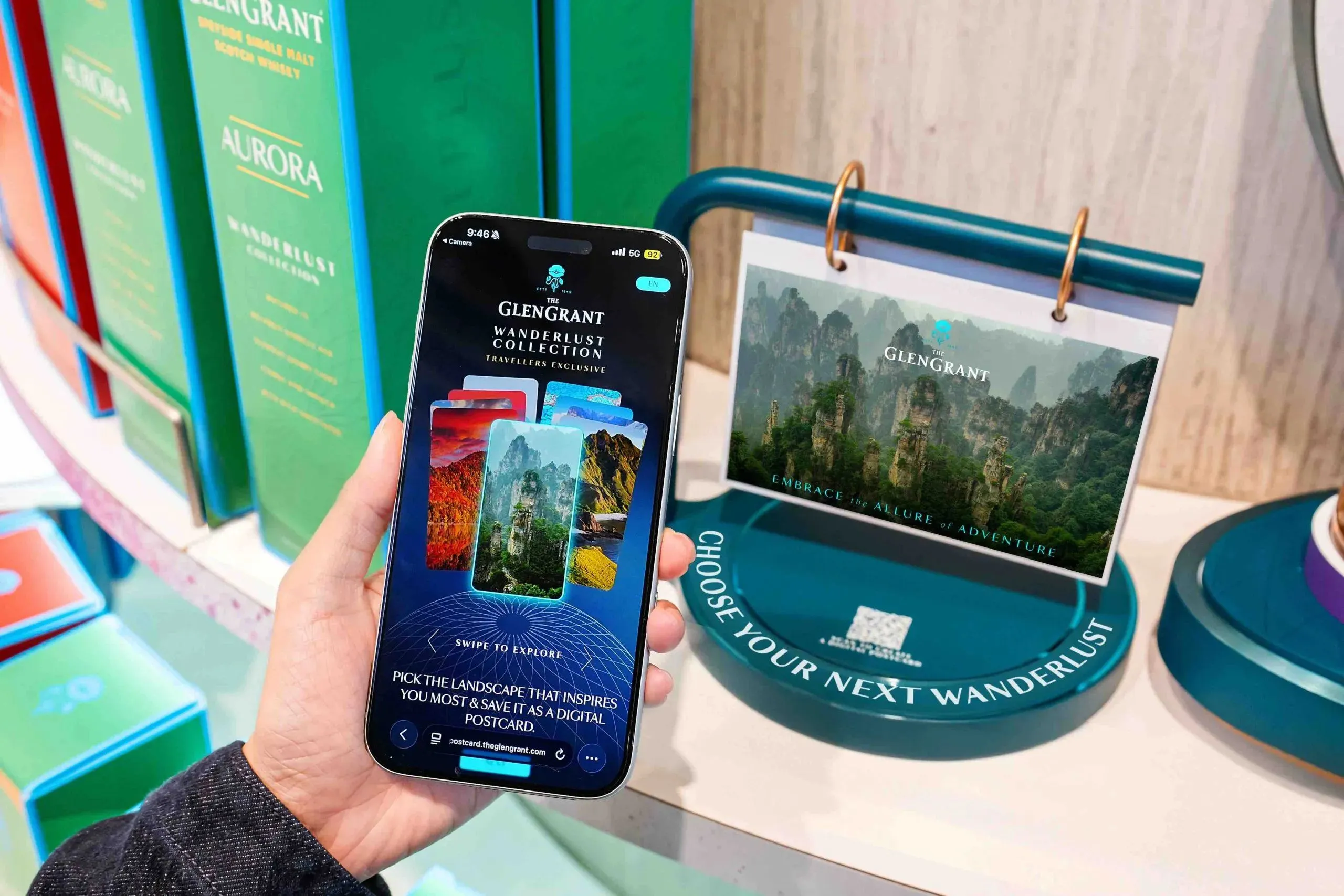 The Glen Grant debuts first ever permanent travel retail collection