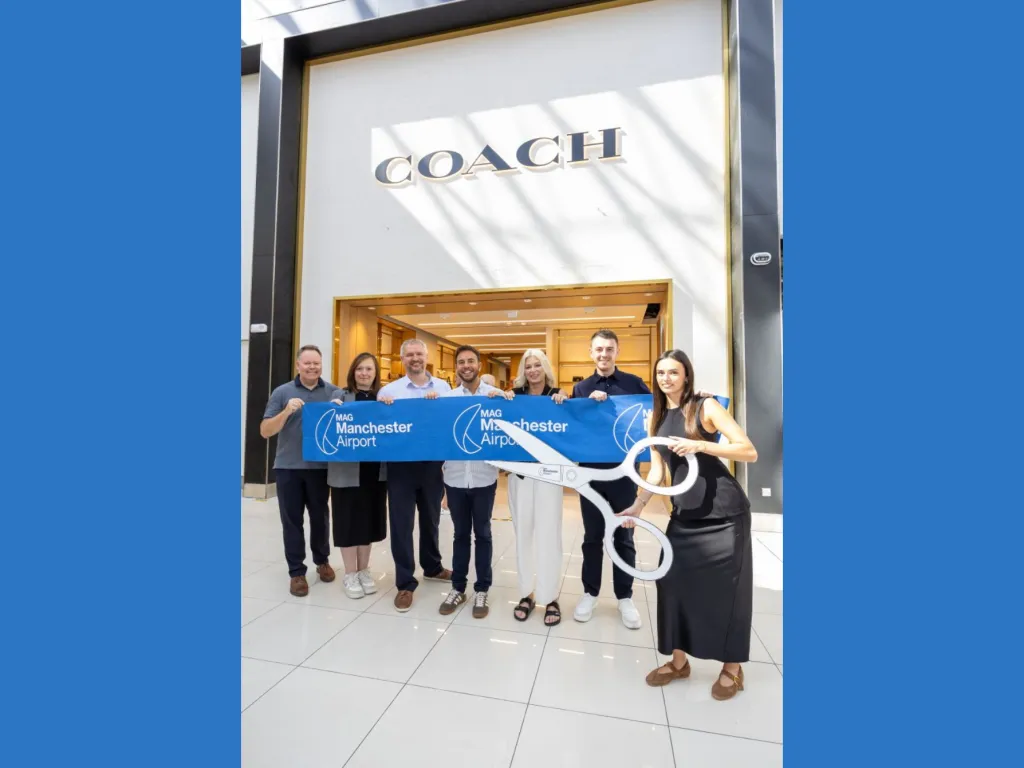 Coach debuts retail store at Manchester Airport