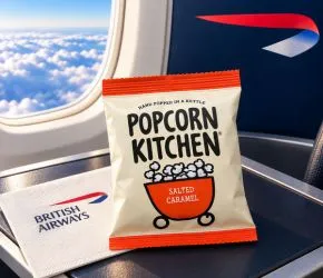 Popcorn Kitchen takes off with British Airways