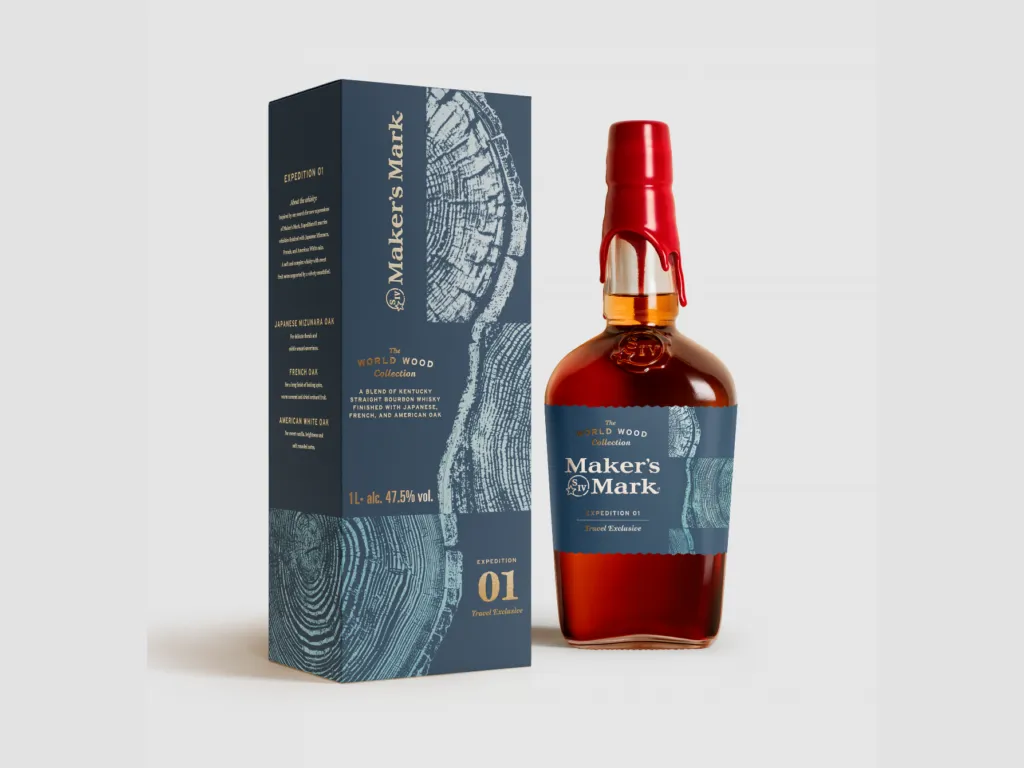 Maker's Mark unveils GTR-exclusive World Wood Collection