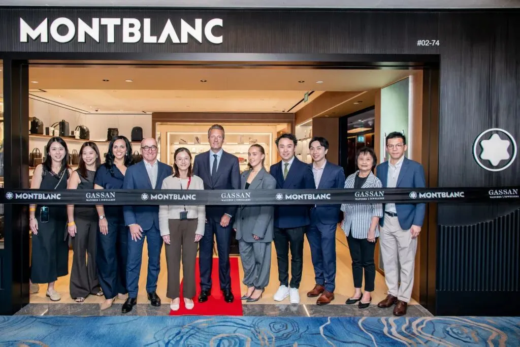 Montblanc launches new boutique at Singapore Changi Airport Terminal 1