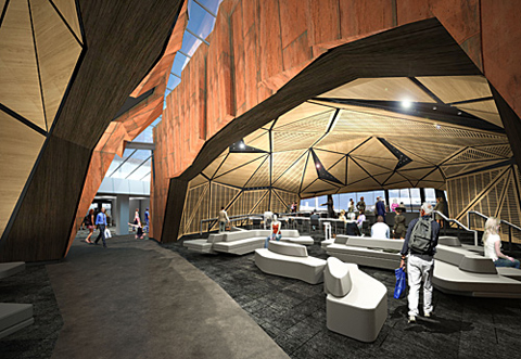Wellington unveils new terminal design